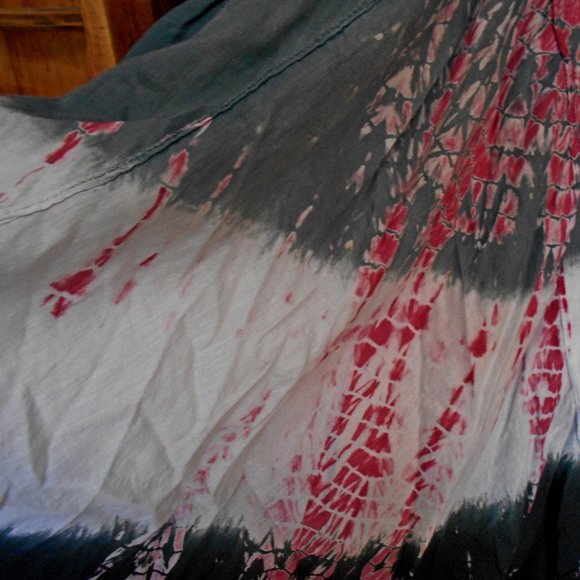 Vintage 80s Pure Cotton Gauze Hippie Dress - Picture 10 of 13